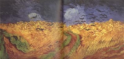 Vincent Van Gogh Wheat Field with Crows (nn04) Norge oil painting art